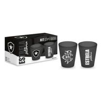 Copo Dose Com 2 Unidades Matte Times 55ml Botafogo