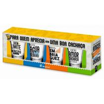 Copo Dose Com 4Un - Uma Boa Cachaca