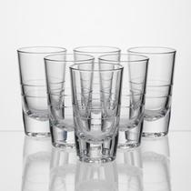 Copo Dose, Copo de Vidro 105ml 6pcs Ruvolo