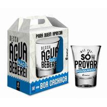 Copo dose individual - água não beberei - BRASFOOT