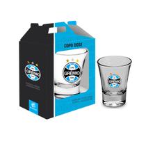 Copo Dose Individual BrasFoot Vidro Licenciado Grémio Foot-Ball Porto Alegrense 60ml Incolor Copo Dose Individual BrasFoot Vidro Licenciado Grémio Foot-Ball Porto Alegrense 60ml Incolor
