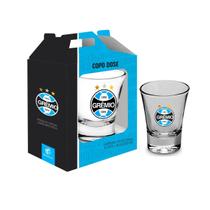 Copo Dose Individual BrasFoot Vidro Licenciado Grémio Foot-Ball Porto Alegrense 60ml Incolor