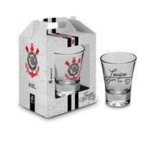 Copo Dose Individual KazzaVip Vidro Oficial Licenciado Corinthians Football Club 60ml Incolor Copo Dose Individual KazzaVip Vidro Oficial Licenciado Corinthians Football Club 60ml Incolor