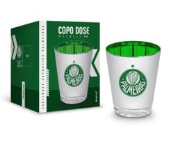 Copo dose metalic 55ml times - palmeiras