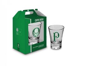 Copo dose shot individual 60ml times futebol - palmeiras - Brasfoot Presentes