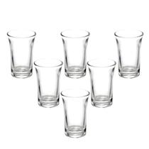 Copo dose vidro tequila shot 6 peça cachaça 40 ml