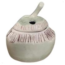 Copo Drink Coquetel Batida Formato Coco Cerâmica Scalla 400 Ml