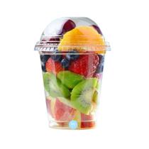 Copo e Tampa Bolha Para Algodão Doce - Salada De Fruta 120un - Embanet Comercio De Embalagens
