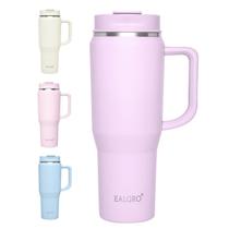 Copo EALGRO 1183ml com alça de aço inoxidável isolado