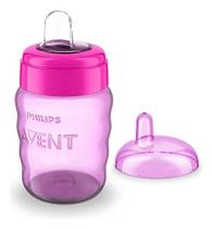 Copo Easy Sip Roxo com Bico de Silicone 260ml (9 Meses +) - Philips Avent ORIGINAL - Cor única Copo Easy Sip Roxo com Bico de Silicone 260ml (9 Meses +) - Philips Avent ORIGINAL - Cor única