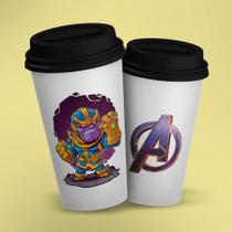 Copo ECO Bucks Chibi Thanos - Avengers - ShopC
