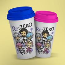 Copo ECO Bucks ReZero Personagens