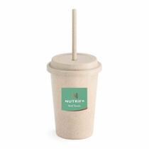 Copo Ecológico com Tampa e Canudo 470ml - Nutrify