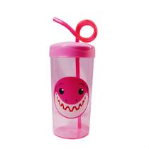 Copo Educativo Com Canudo em Looping Rosa Animais Divertidos Livre de BPA Ninet Copo Educativo Com Canudo em Looping Rosa Animais Divertidos Livre de BPA Ninet