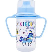 Copo educativo lolly tip 150ml com alca azul