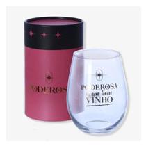 Copo Egg Glass C/ Round Box 450ml Poderosa ZonaCriativa