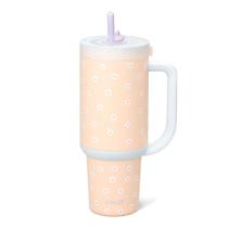 Copo Ello Oasis de 1,2 L com alça e margaridas de palha retráteis Copo Ello Oasis de 1,2 L com alça e margaridas de palha retráteis