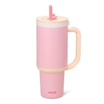Copo Ello Oasis de 1,2 L com alça e palha retrátil Sunrise
