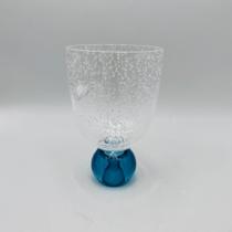 Copo em Acrílico Bolhas Bubble Azul 360ml 15x10cm