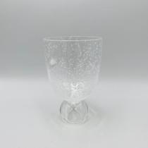 Copo em Acrílico Bolhas Bubble Transparente 360ml 15x10cm