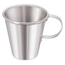 Copo em Aluminio Polido com Alça 300ml Copo em Aluminio Polido com Alça 300ml