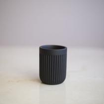 Copo Em Cimento Preto