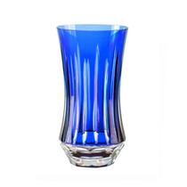Copo Em Cristal Lapidado Long Drink Azul Bic Vivaldi - Unidade