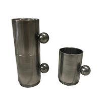 Copo Em Estanho Empilhável Para Shot Imperial Estanhos MG-Pç Copo Em Estanho Empilhável Para Shot Imperial Estanhos MG-Pç