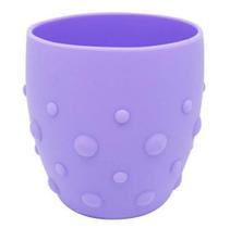 Copo Em Silicone Para Treinamento Com Grip Roxo