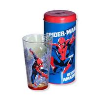 Copo em Vidro Spider Man City 500ml - Zona Criativa