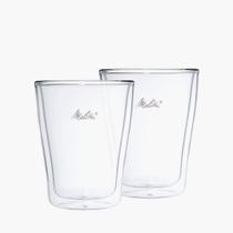 Copo Espresso de Vidro Duplo Melitta 200mL