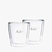 Copo Espresso de Vidro Duplo Melitta 80mL Copo Espresso de Vidro Duplo Melitta 80mL