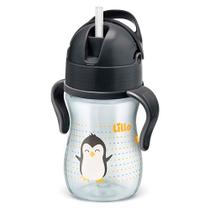 Copo Evolution Com Canudo 240ml Neutro Lillo