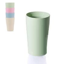 Copo Fibra de Bambu Natural 290ml para Piscina Não Quebra