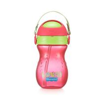 Copo Fisher Price Com Canudo Rosa Ballet