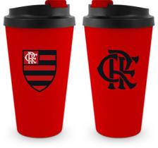 Copo Flamengo 500ml Com Tampa Café Licenciado