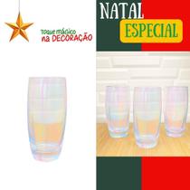 Copo Florida 365ml Kit com 3 Unidades em Vidro Grosso e Transparente para Água, Suco e Drinks Copo Florida 365ml Kit com 3 Unidades em Vidro Grosso e Transparente para Água, Suco e Drinks