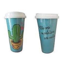 Copo Funny Cactos - 450ml - Ideal para Bebidas