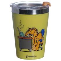 Copo Garfield Quente Gelado 300ml Com Tampa Oficial Nickelodeon - Zona Criativa