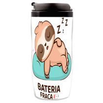 Copo Garrafa Bateria Fraca Térmico Personalizado 350 ML