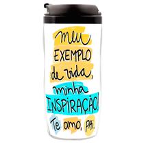 Copo Garrafa Frases de Inspiração Térmico Personalizado