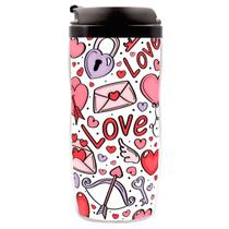 Copo Garrafa Love Presente Térmico Personalizado 350 ML