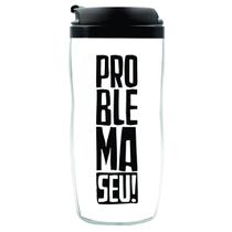 Copo Garrafa Personalizado Bproblema Seu Térmico 350 ML