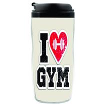 Copo Garrafa Personalizado I Love Gym Térmico 350 ML