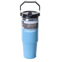 Copo Garrafa Térmica Camada Dupla Inox Alça Tampa Flip 890ml Copo Garrafa Térmica Camada Dupla Inox Alça Tampa Flip 890ml