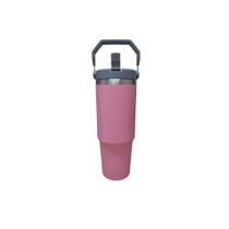 Copo Garrafa Térmica Daily c/ Canudo Parede Dupla 900ml - Mundiart Copo Garrafa Térmica Daily c/ Canudo Parede Dupla 900ml - Mundiart