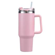 Copo Garrafa Térmica em Aço Inox Com Alça e Canudo 1200ml Copo Garrafa Térmica em Aço Inox Com Alça e Canudo 1200ml