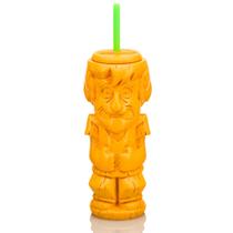 Copo Geeki Tikis Scooby-Doo Shaggy 600 ml com canudo de 20 onças