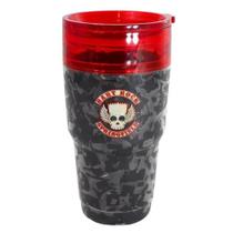 Copo Gelo Plástico The Simpsons - Bart Rock 400Ml