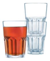 Copo Granity Luminarc 12x8cm Vidro Temperado Transparente 350ml 6pçs para Bar Festa e Mesa Posta Copo Granity Luminarc 12x8cm Vidro Temperado Transparente 350ml 6pçs para Bar Festa e Mesa Posta